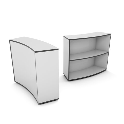 CONCLAVE™ Booth Bookcase (Outer)