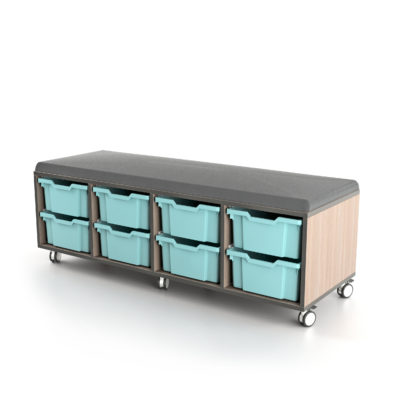STORE AND DRAW[trade] Upholstered Caddy (8 Tub)