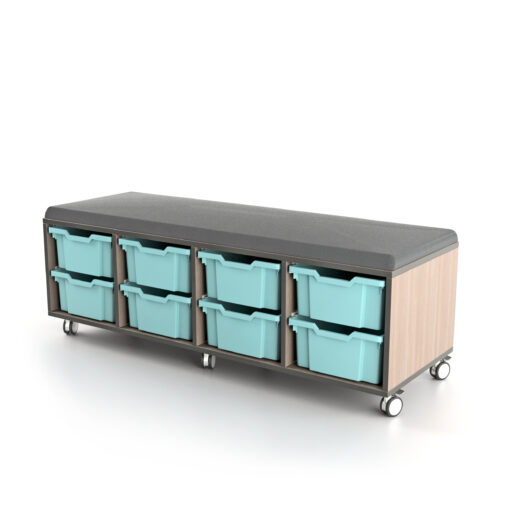 STORE AND DRAW™ Upholstered Caddy (8 Tub)