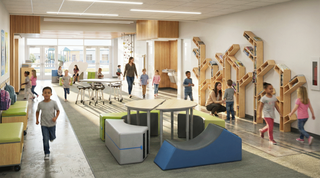 GUIDEBOOK 2025 Elementary Commons Hallway