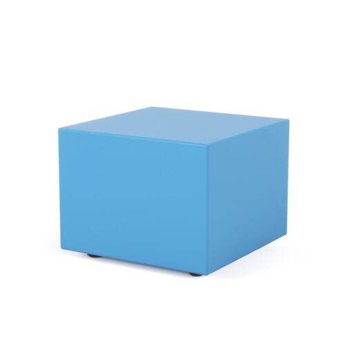 NN26 Coated Outdoor Circle Block Ottoman 14H