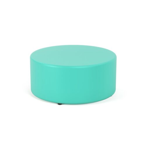 NN26 Coated Outdoor Circle Round Ottoman 39dia 18H