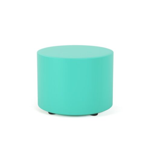 NN26 Coated Outdoor Cylinder Ottoman 14H