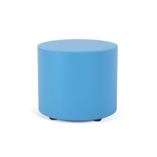 NN26 Coated Outdoor Cylinder Ottoman 16H