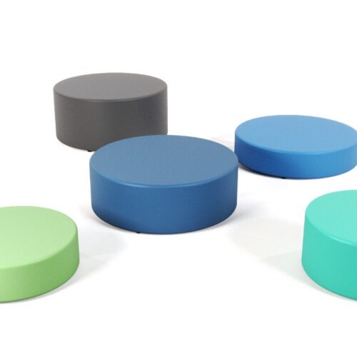 NN26 Skinned Circle Round Ottoman All Sizes