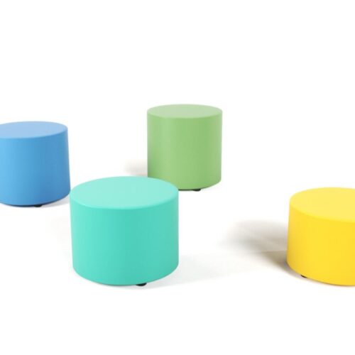 NN26 Skinned Round Ottoman All Sizes 01