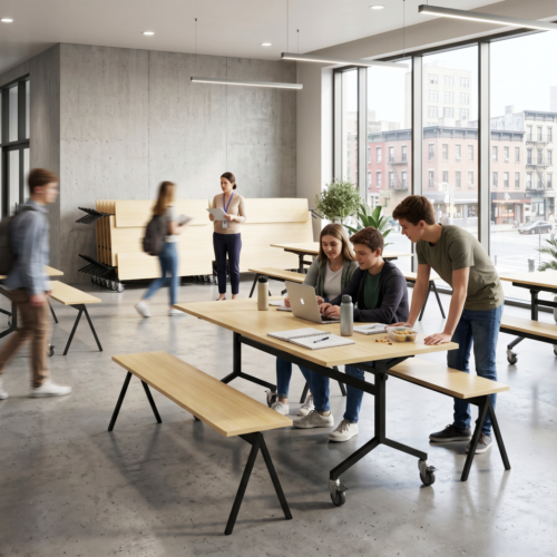 RE UNION TABLE Bench 04